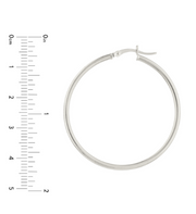 Yellow Gold Polished Hoops