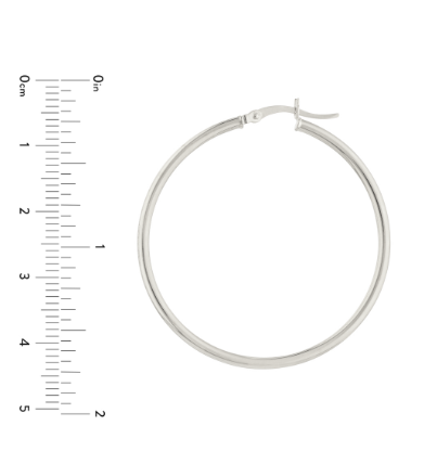 Yellow Gold Polished Hoops