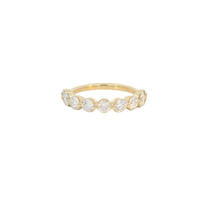 Yellow Gold Diamond Band
