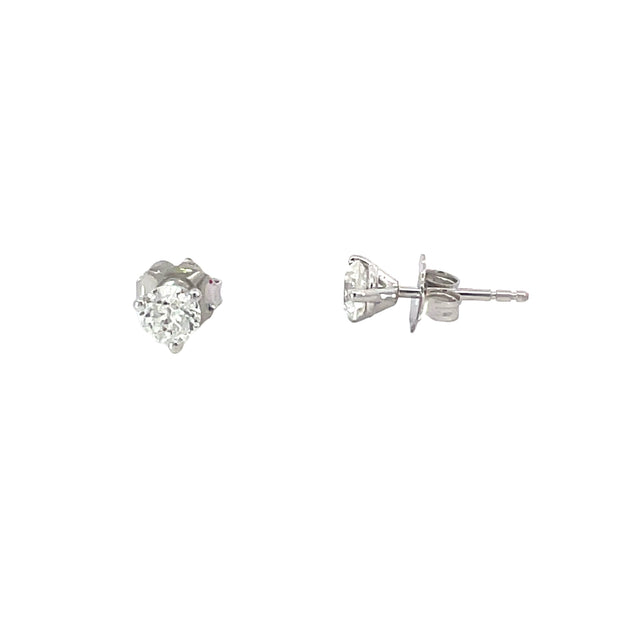 Diamond Solitaire Earring