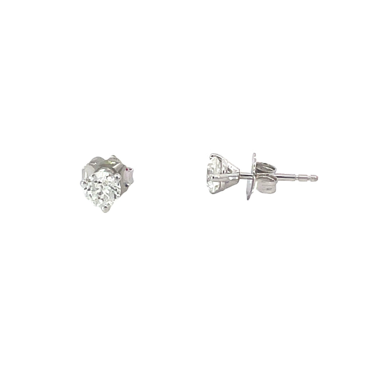 Diamond Solitaire Earring