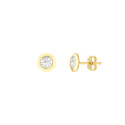 Diamond Cut Studs