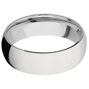 Palladium Silver + Polish Finish