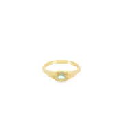 Turquoise Signet Ring
