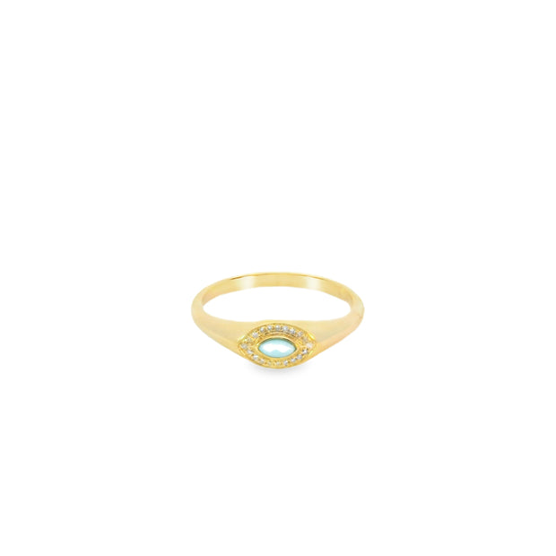 Turquoise Signet Ring