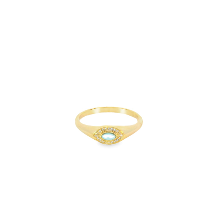 Turquoise Signet Ring