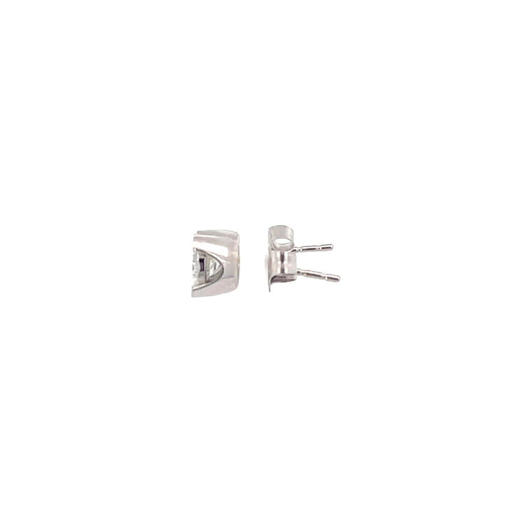 Diamond Solitaire Earrings