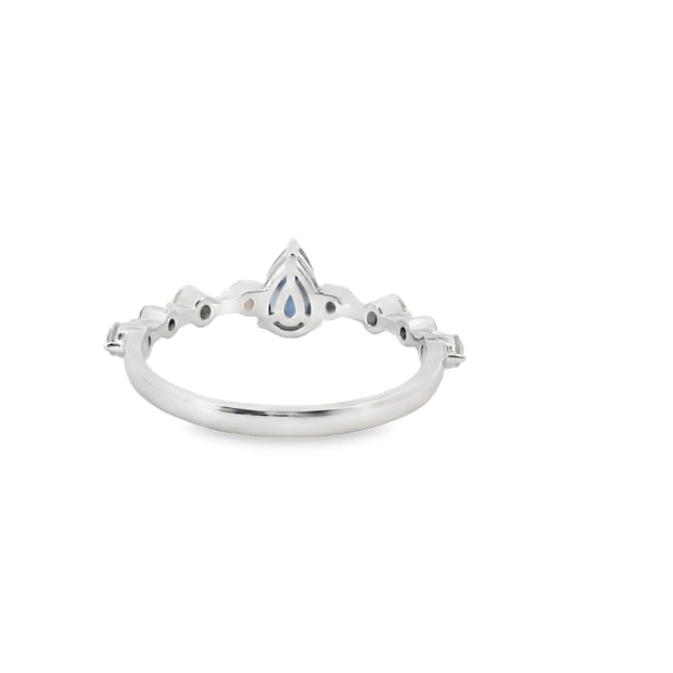 Sapphire and Diamond Ring