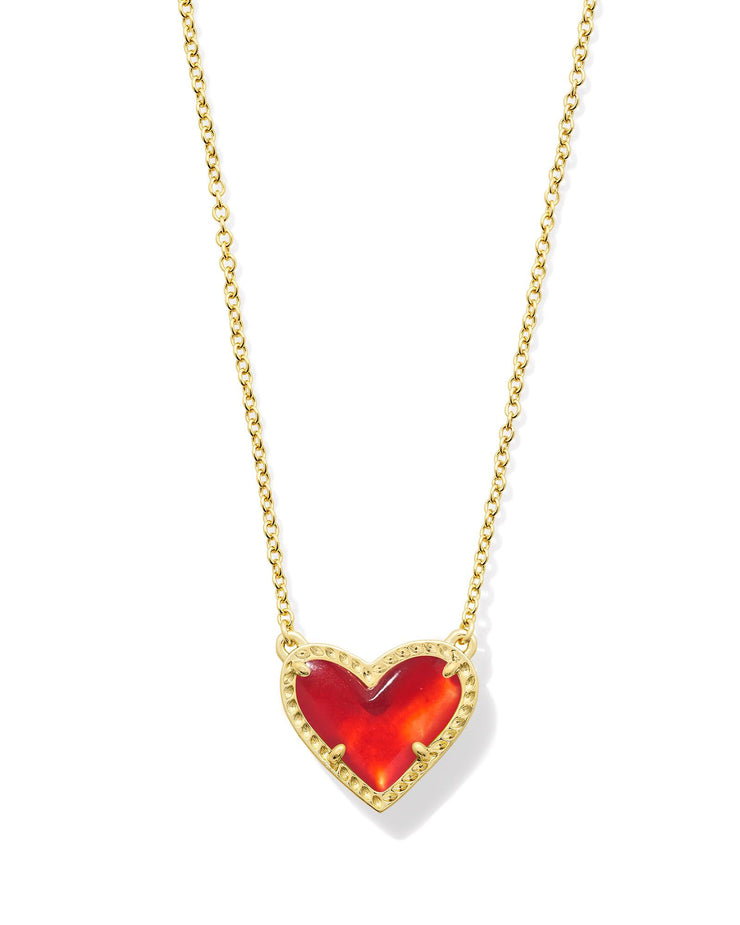 Kendra Scott Ari Heart Short Pendant Necklace