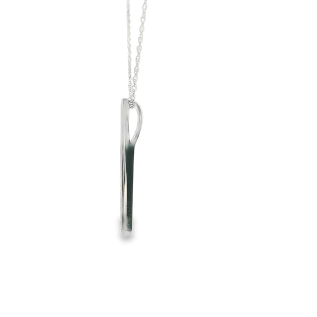 Diamond Bar Pendant