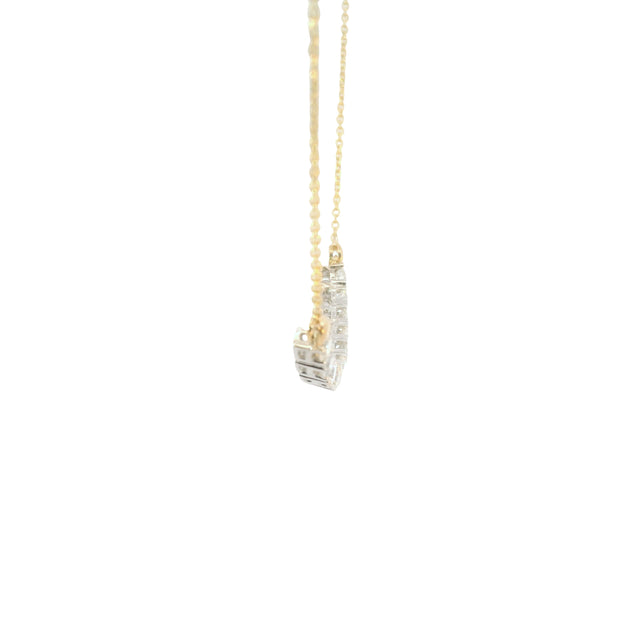 Diamond Smile Bar Pendant
