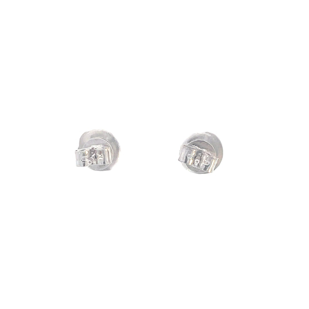2Ct Lab Grown Bezel Set Diamond Studs