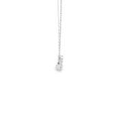 Diamond Pave Moon Pendant