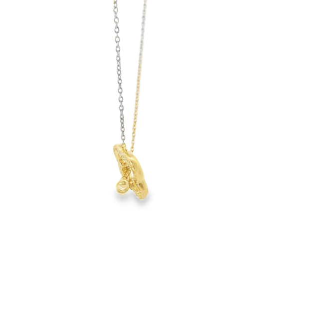 Clover Pendant with Toggle Closure