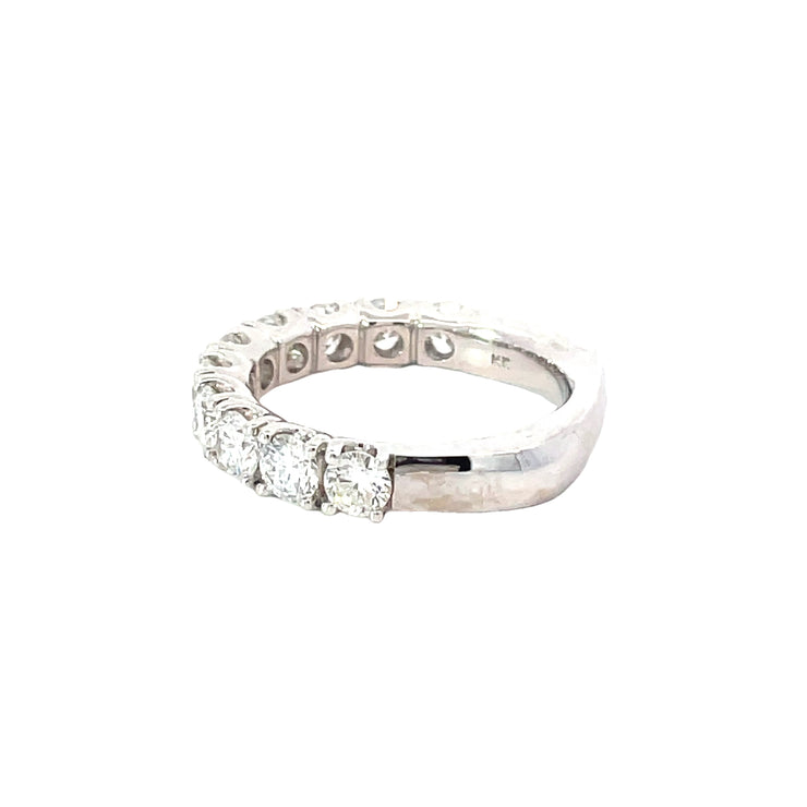 2.10 CT White Gold Lab Grown Diamond Band