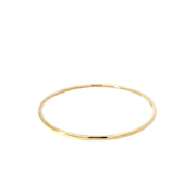 Yellow Gold Tube Bangle Bracelet