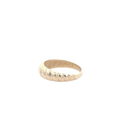 5.6mm Ribbed Dome Band