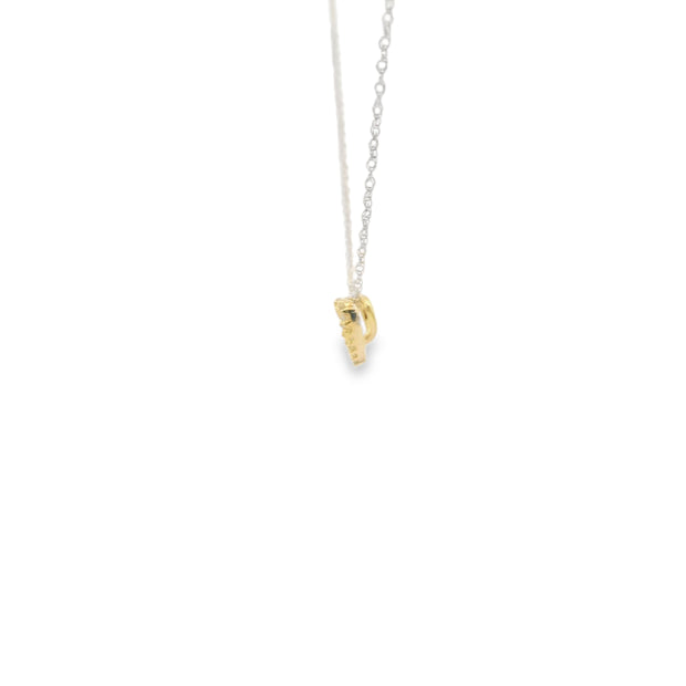 Petite Diamond Heart Pendant