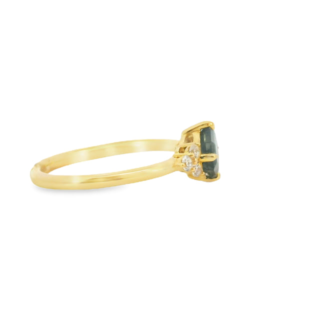 Moss Agate Ring