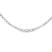 Graduated Tennis Necklace