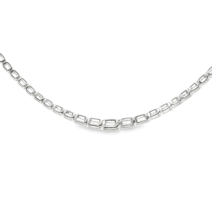 Graduated Tennis Necklace