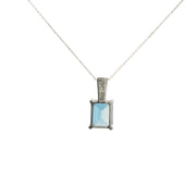 Blue Topaz Pendant