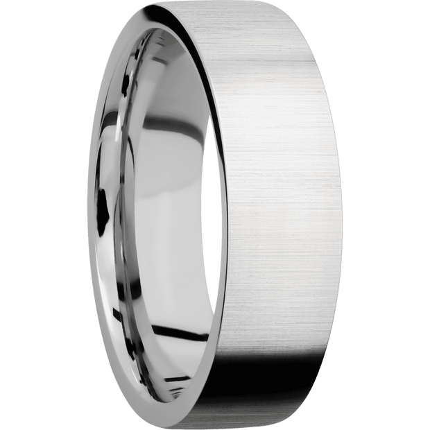 14K White Gold + Crosssatin Finish