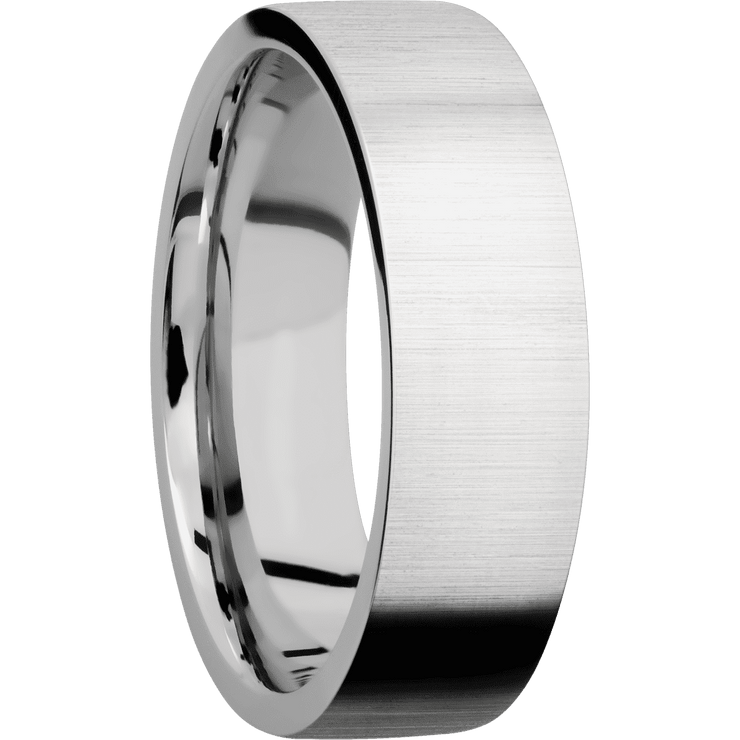 14K White Gold + Crosssatin Finish