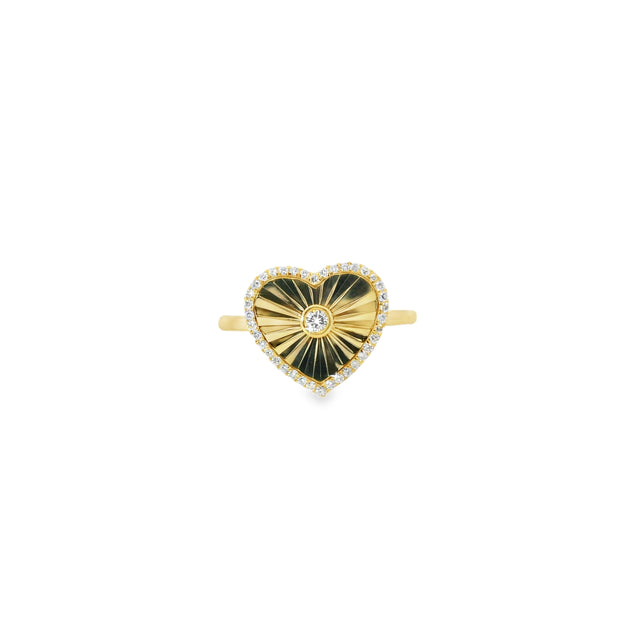 Diamond Heart Ring