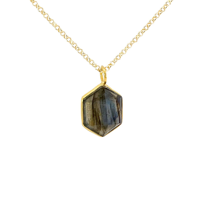 Gold Tone Pendant
