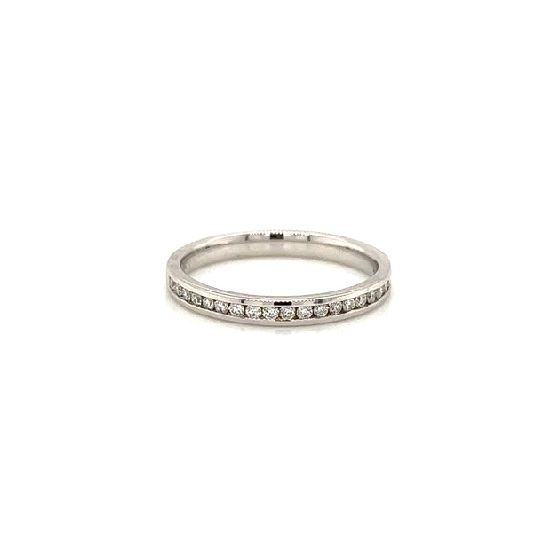 White Gold Diamond Band