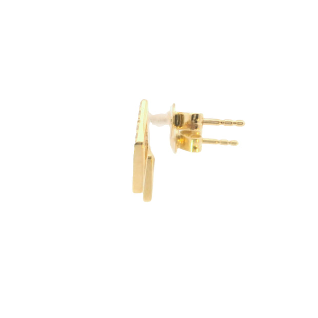 Diamond Geometric Studs