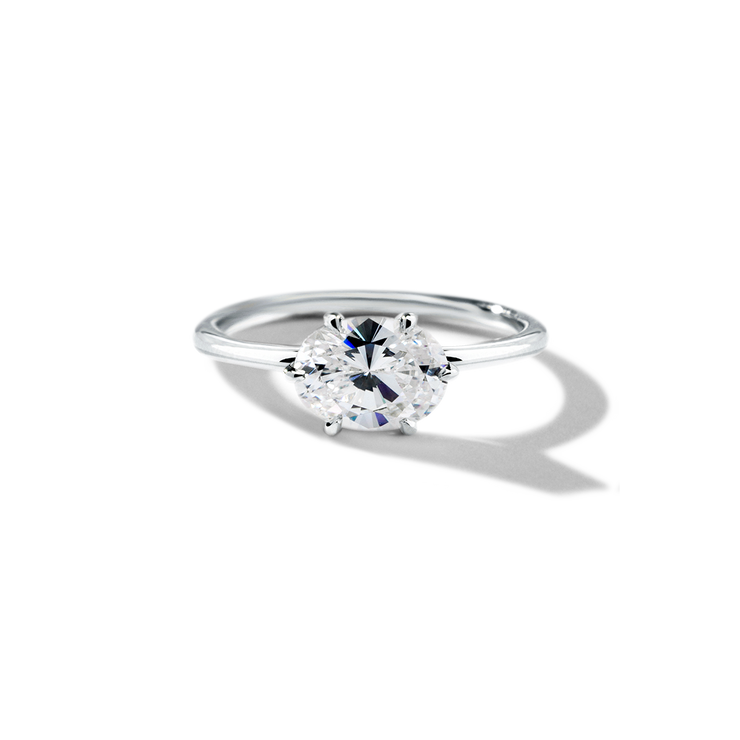 East-West Engagement Ring